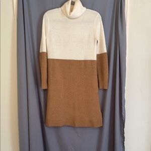 J Crew Two-Tone Sweater Dress, Sz XS